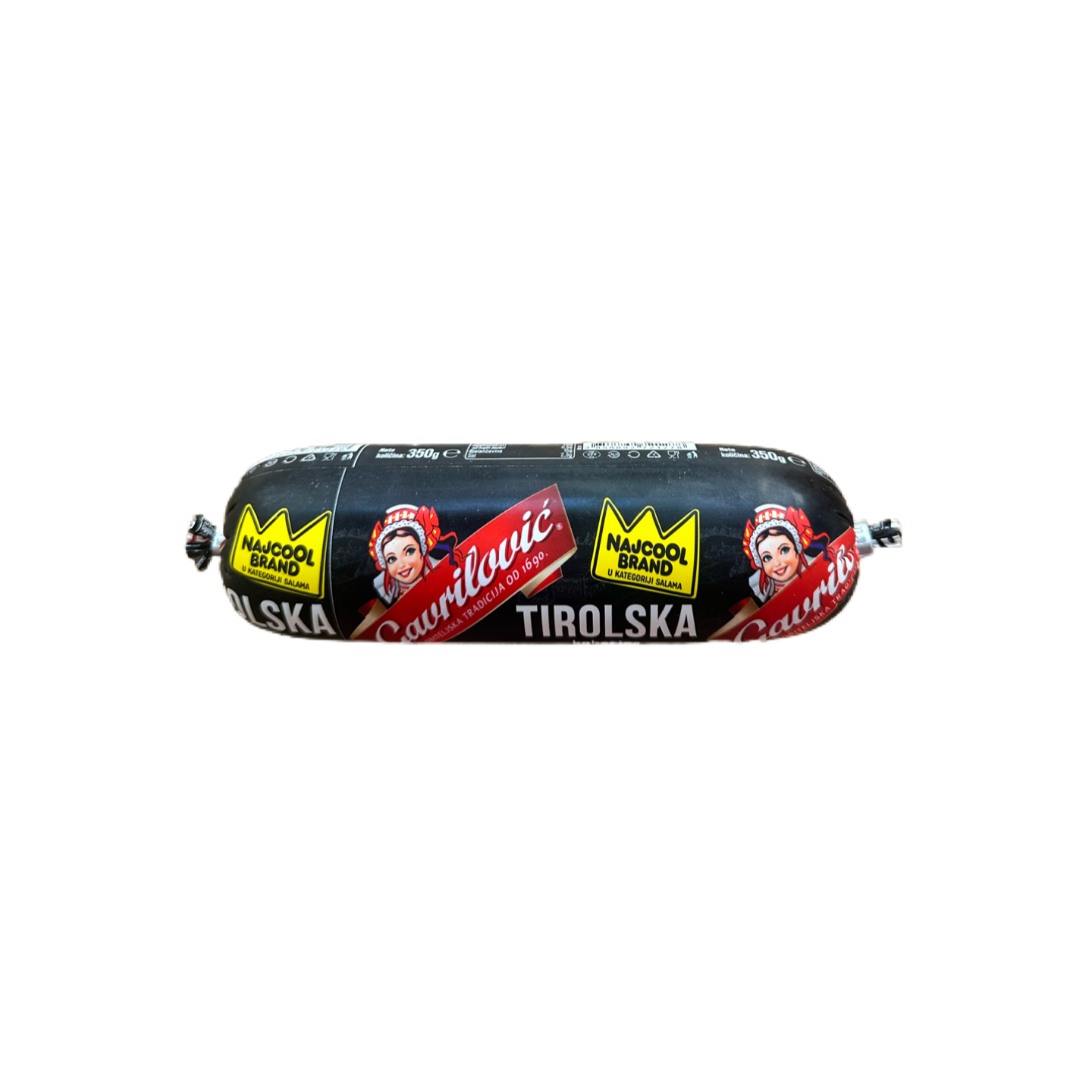 Gavrilovic Tiroler (Tirolska) Wurst 350g MHD