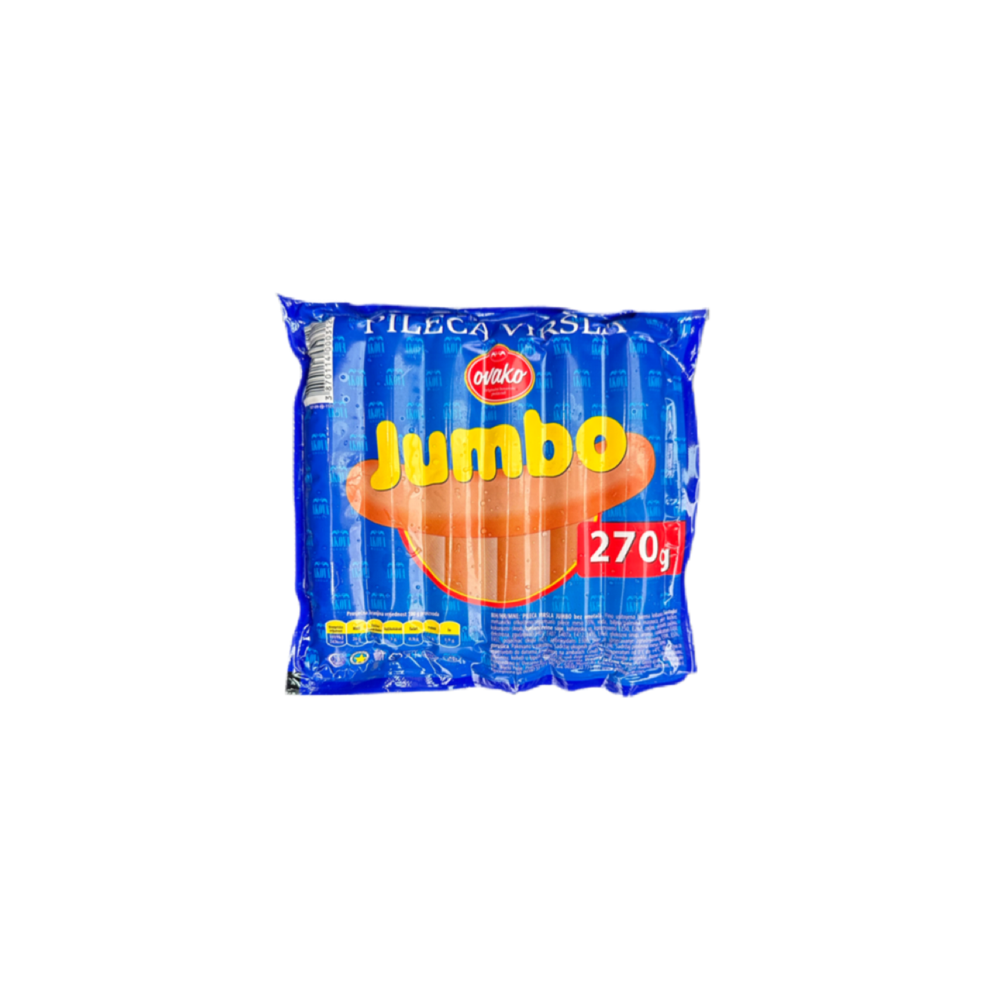 Ovako Jumbo- Würstchen mit Hähnchenfleisch 270g