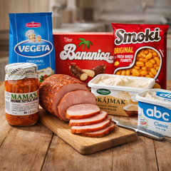 Ostern wie zuhause – Balkan Frühstücks Box mit Osterschinken