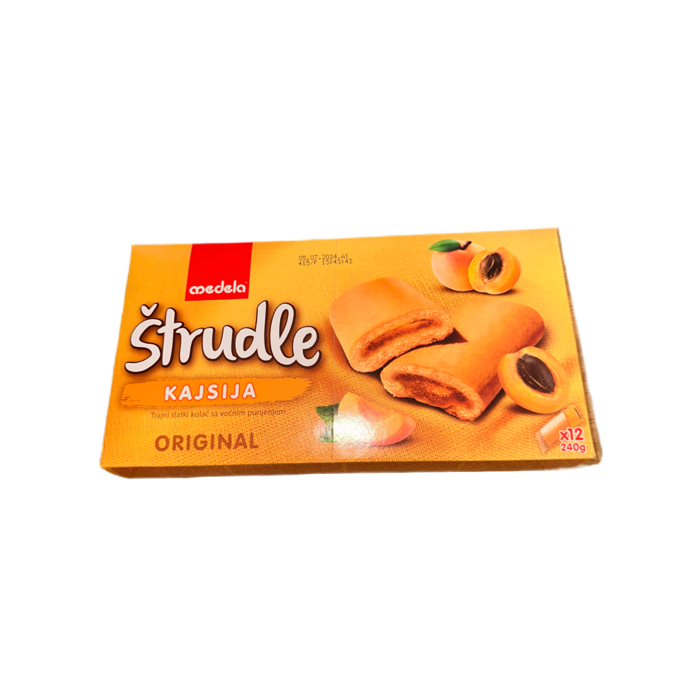 Medela Štrudle kajsija|Gebäck mit Aprikosenfüllung 240 g