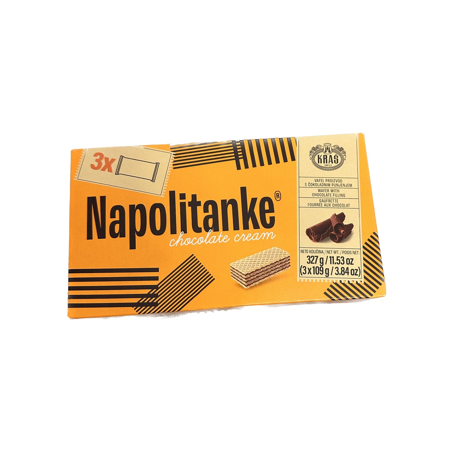 Napolitanke Choclate cream 327g