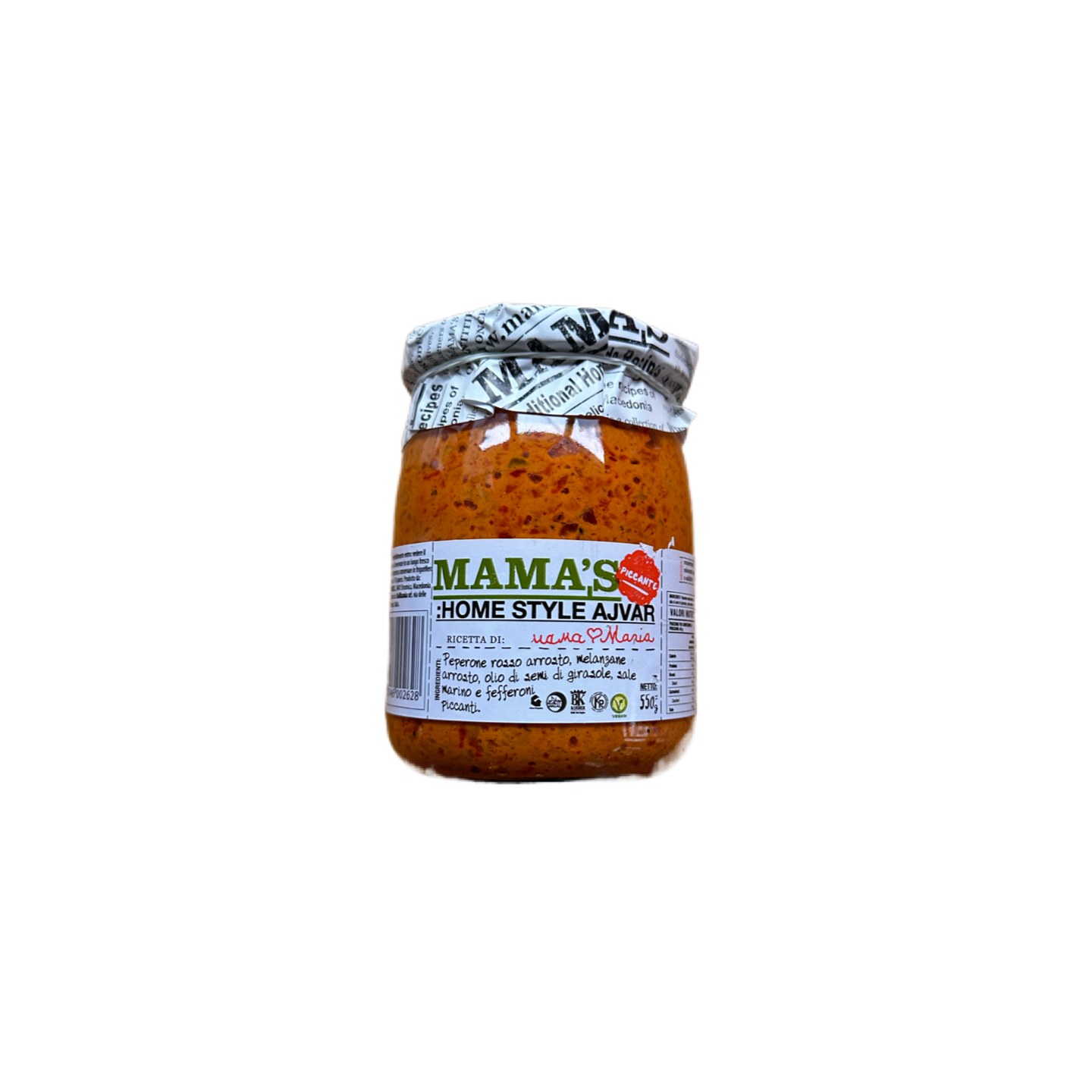 Mamas Home Style Ajvar pikant   550g