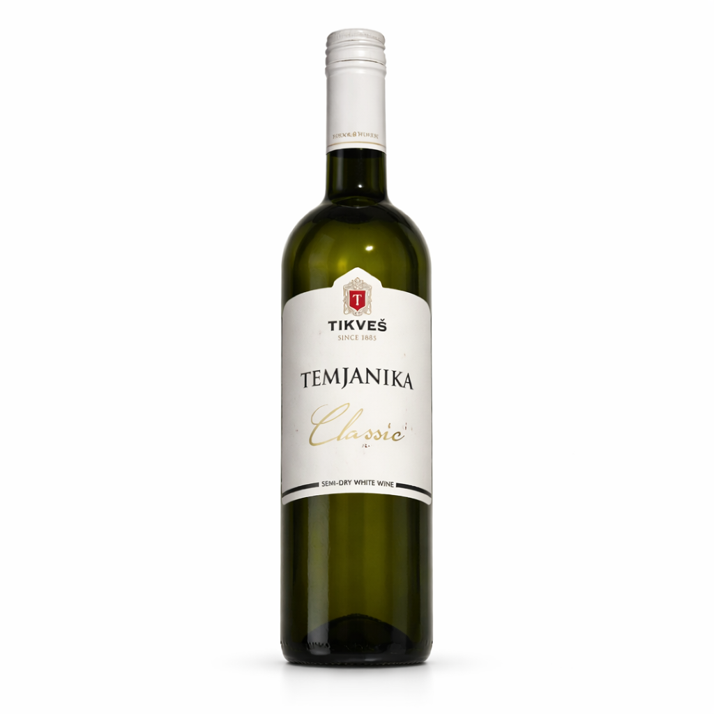 TEMJANIKA Classic Polusuvo bijelo vino 0,75l