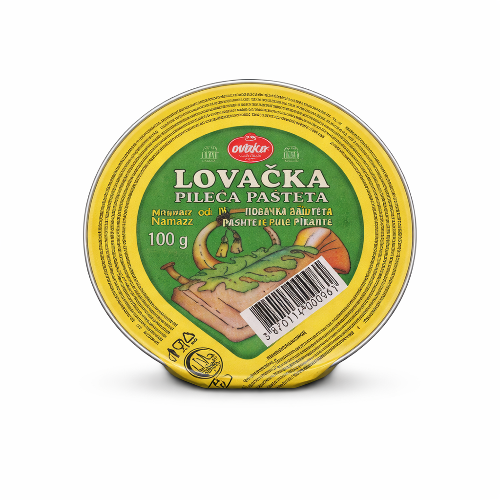 Ovako lovački pileći namaz Halal 75g