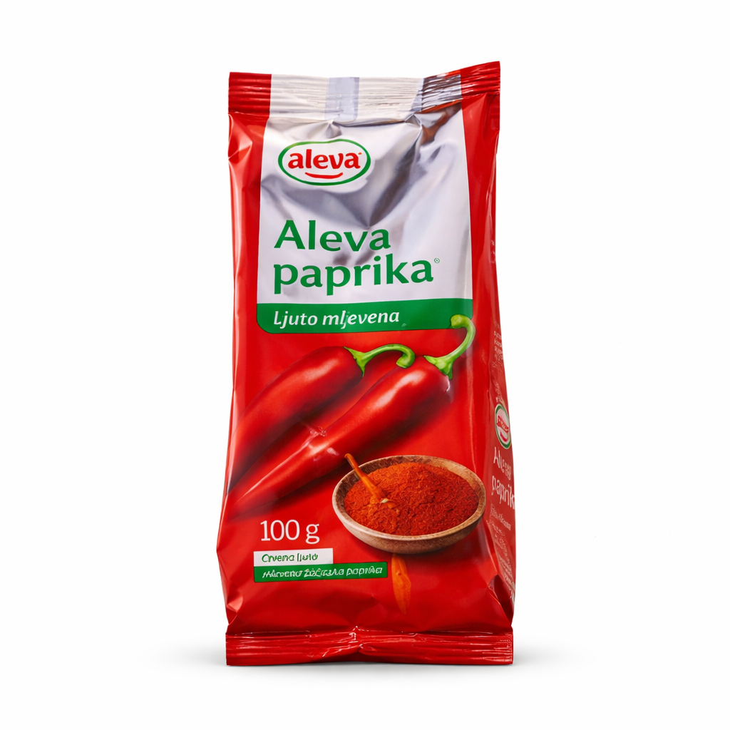 Aleva Paprika Gemahlen Scharf 100g