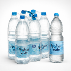 Eine Ganze Kiste PROLOM VODA – Natürliches Mineralwasser (still) 6 × 1,5 L- INKL PFAND