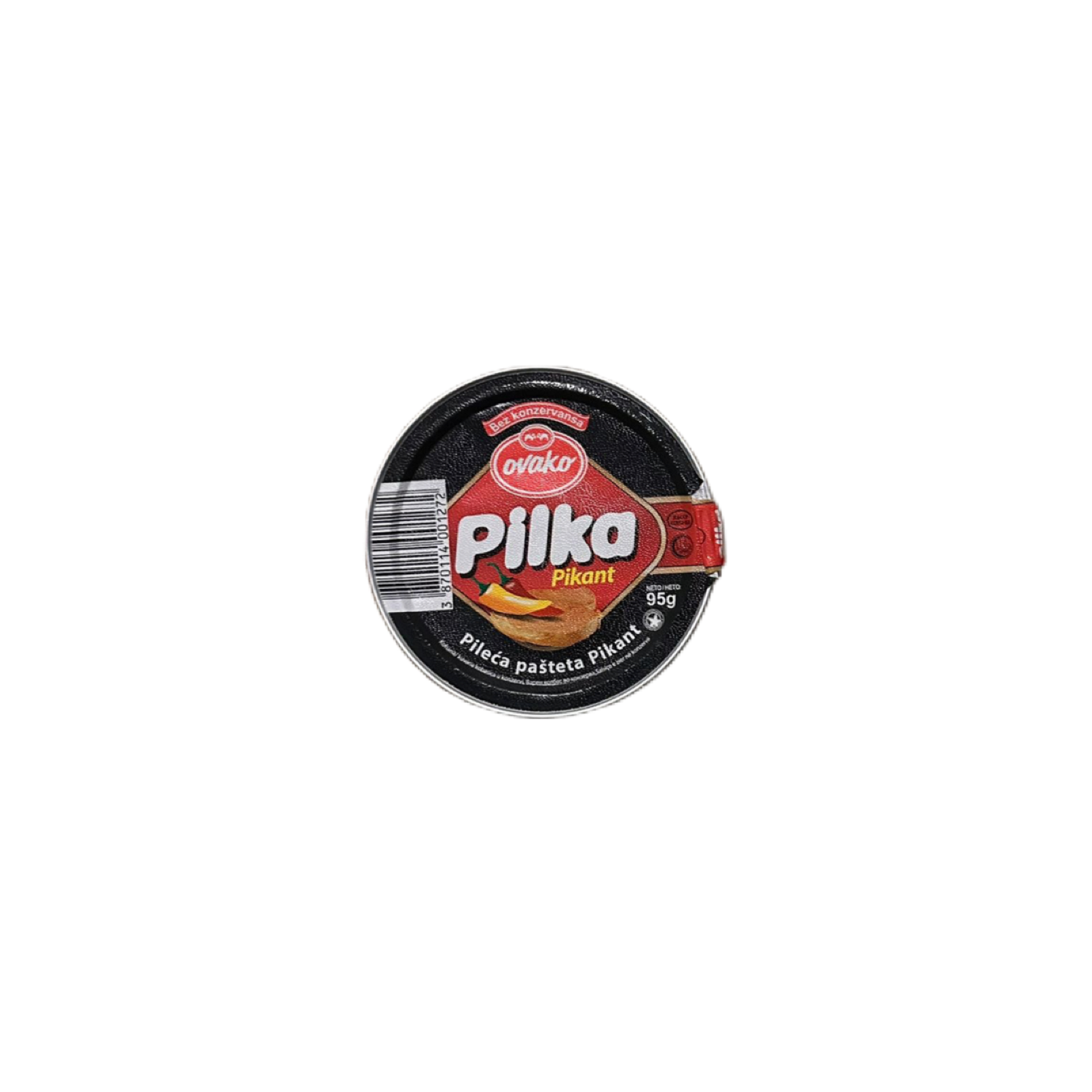Pilka Hühneraufstrich Pikant Halal 95g